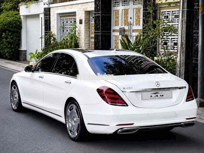 Mercedes S450L model 2017 Trắng - NT Đen