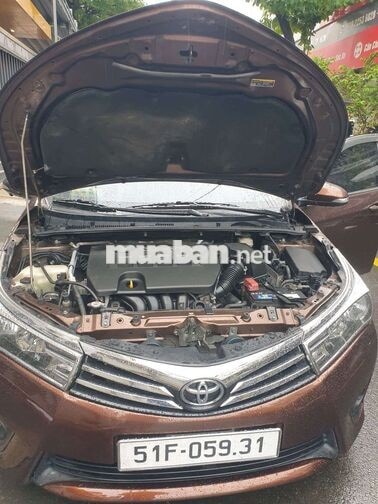 Toyota Altis 1.8 Tự động 2014 Nâu bstp 350tr