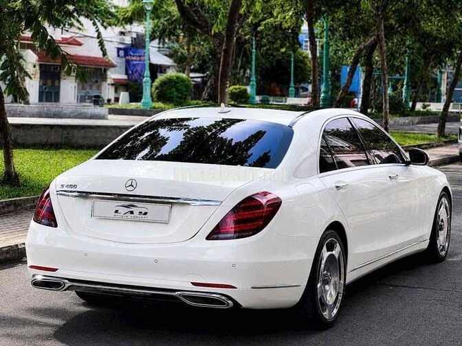 Mercedes S450L model 2017 Trắng - NT Đen