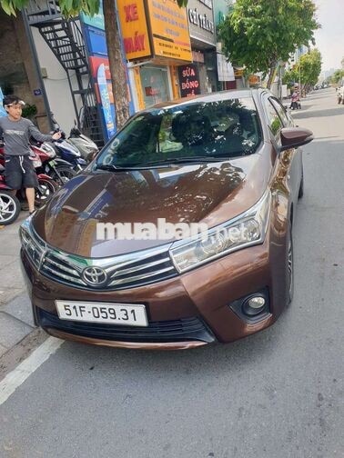 Toyota Altis 1.8 Tự động 2014 Nâu bstp 350tr