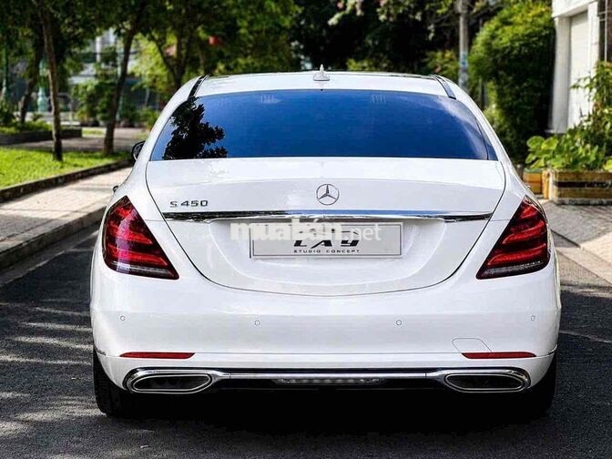 Mercedes S450L model 2017 Trắng - NT Đen