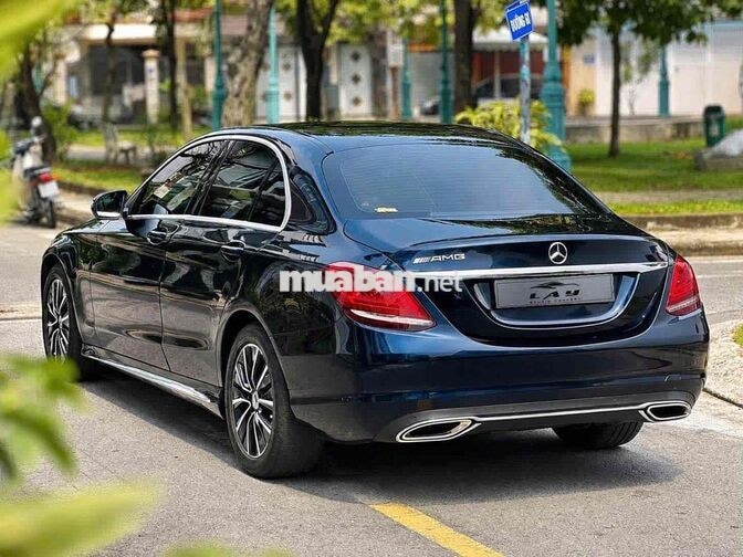 Mercedes C200 FL 2018 Xanh CVS - NT Đen