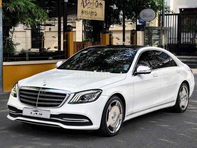 Mercedes S450L model 2017 Trắng - NT Đen