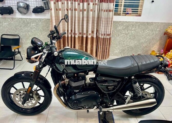SPEED TWIN 900 2024 MÀU ĐẶC BIỆT COMPETITION GREEN