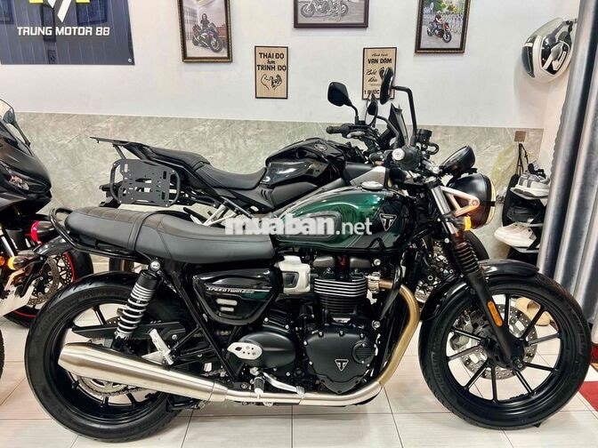 SPEED TWIN 900 2024 MÀU ĐẶC BIỆT COMPETITION GREEN