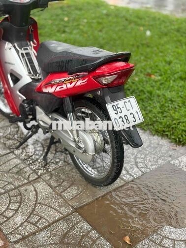 Honda wave anpha 2012 biển 95 máy zin êm fun chức