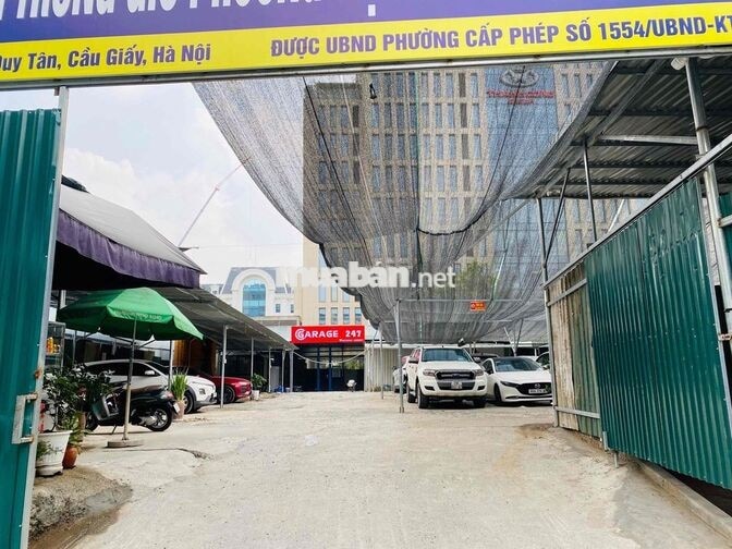 CHO THUÊ MẶT BẰNG MỞ GARA OTO PHỐ DUY TÂN CẦU GIẤY