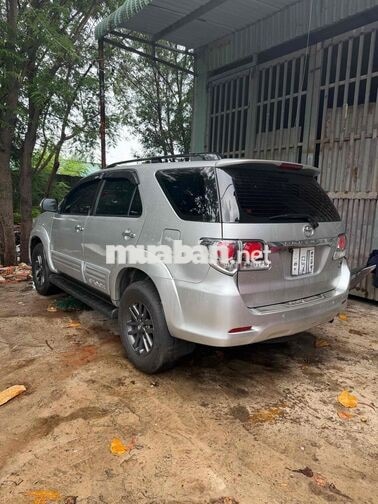 Toyota Fortuner 2016 Số tự động Bạc