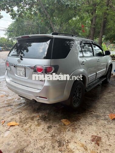 Toyota Fortuner 2016 Số tự động Bạc