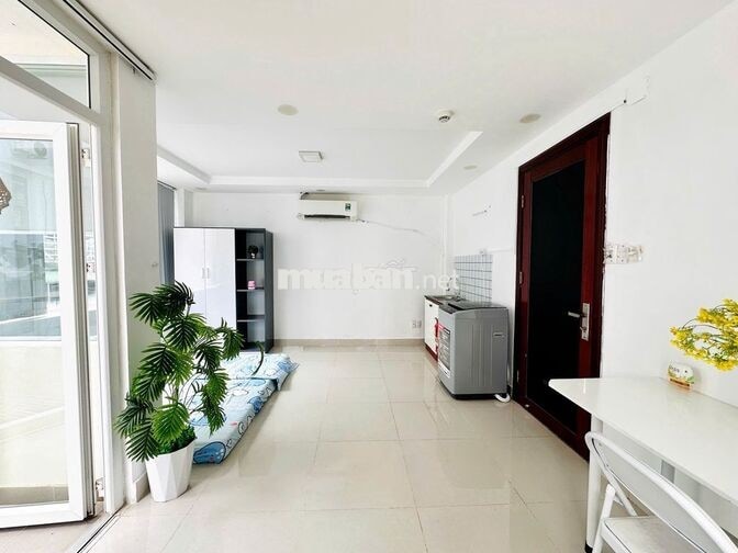 Studio Ban công riêng, Cửa sổ siêu thoáng - KDC Nam Long Full Nội thất