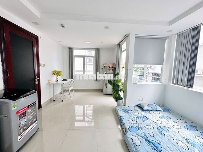 Studio Ban công riêng, Cửa sổ siêu thoáng - KDC Nam Long Full Nội thất