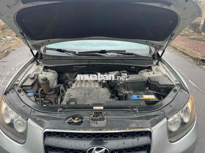 Hyundai SantaFe 2008 Bạc 7 chỗ Tự động Xăng