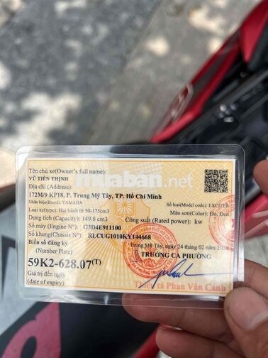 Yamaha Exciter 2019 Đỏ đen 149.8 cm3