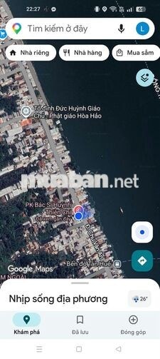 Bán nhà mặt tiền đường chu văn an,ty phú mỹ huyện Phú Tân củ