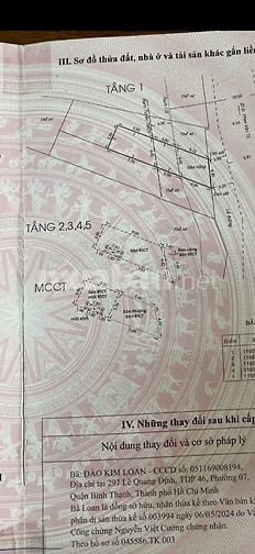 Bán nhà mặt tiền 265a1 Nguyễn Văn Đậu Bình Thạnh trệt 4 lầu thang máy