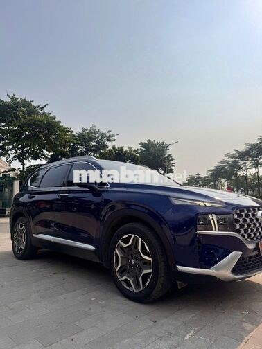 Hyundai SantaFe 2022 Cao cấp Dầu 71.000 km Xanh