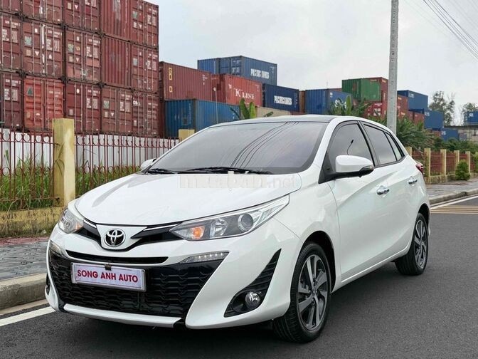 🚘Toyota Yaris G 2018 Trắng 6 vạn