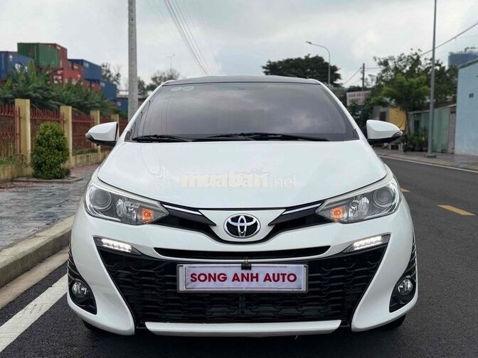 🚘Toyota Yaris G 2018 Trắng 6 vạn