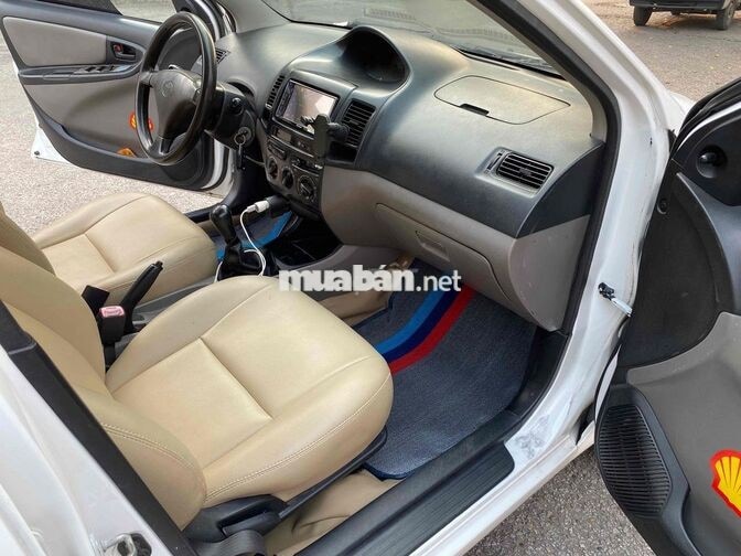 Toyota Vios 2008 Số sàn Trắng Hà Nội