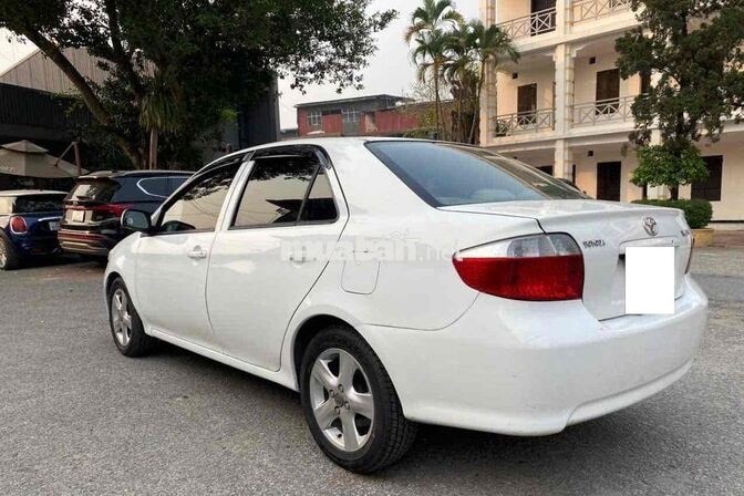 Toyota Vios 2008 Số sàn Trắng Hà Nội