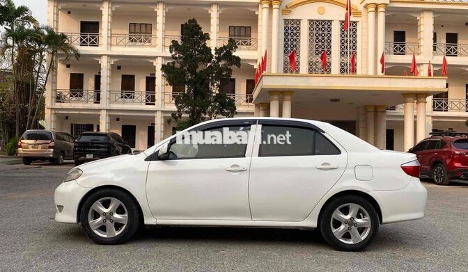 Toyota Vios 2008 Số sàn Trắng Hà Nội