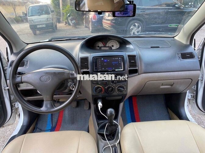 Toyota Vios 2008 Số sàn Trắng Hà Nội