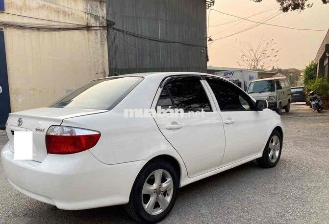Toyota Vios 2008 Số sàn Trắng Hà Nội