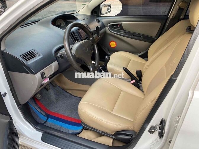 Toyota Vios 2008 Số sàn Trắng Hà Nội