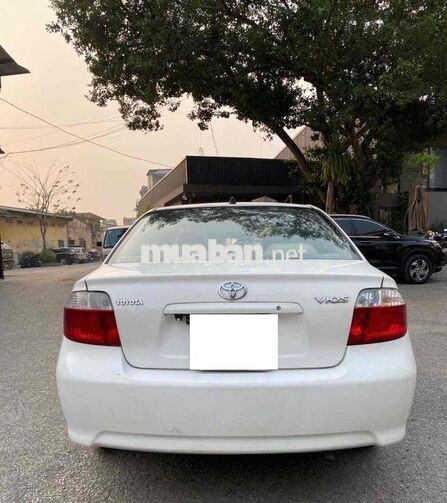 Toyota Vios 2008 Số sàn Trắng Hà Nội