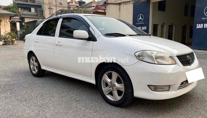 Toyota Vios 2008 Số sàn Trắng Hà Nội