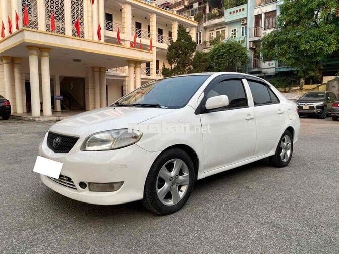 Toyota Vios 2008 Số sàn Trắng Hà Nội