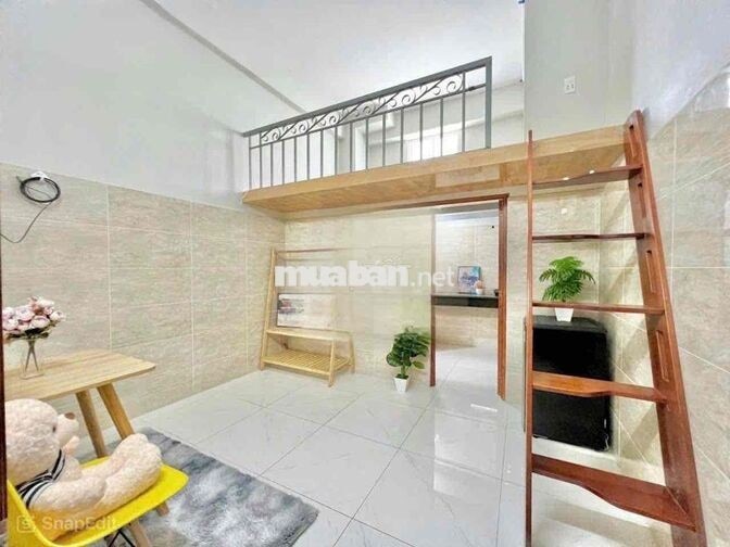 PHÒNG CÓ GÁC CAO CẤP NGAY ÂU CƠ - GIÁP QUẬN 11, GẦN ĐH BÁCH KHOA