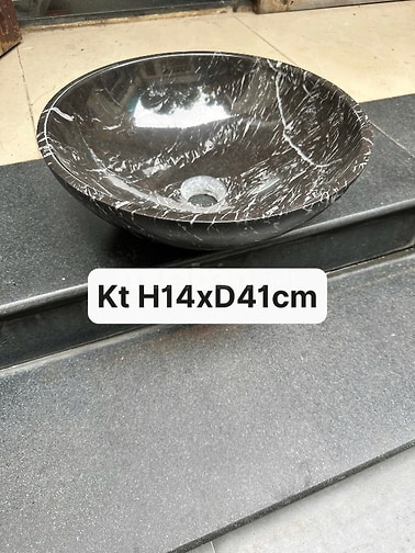 Bồn rửa mặt bằng đá tự nhiên chậu lavabo bằng đá 