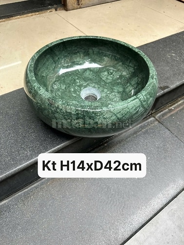 Bồn rửa mặt bằng đá tự nhiên chậu lavabo bằng đá 