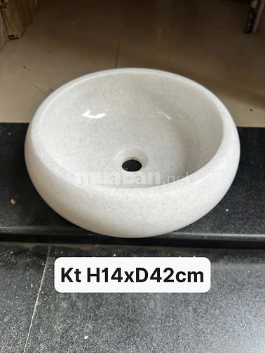 Bồn rửa mặt bằng đá tự nhiên chậu lavabo bằng đá 