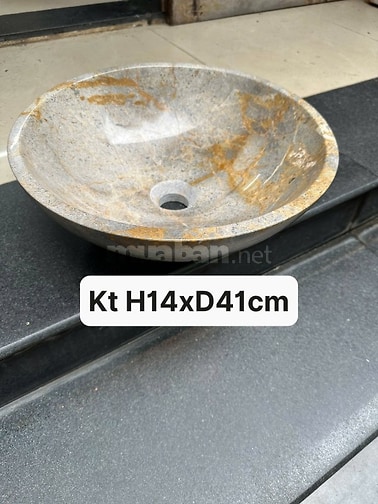 Bồn rửa mặt bằng đá tự nhiên chậu lavabo bằng đá 