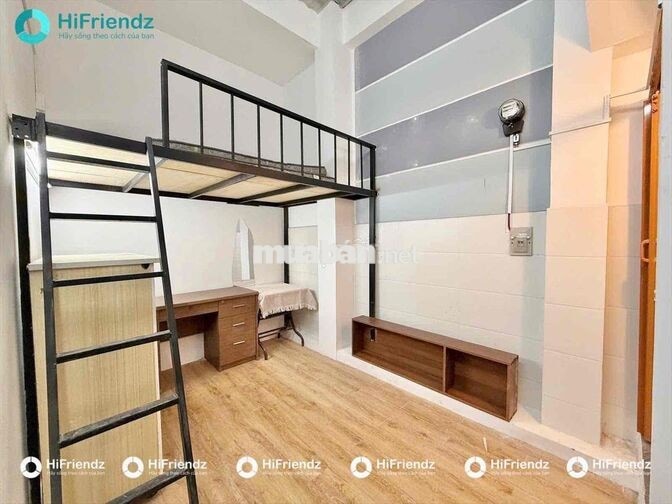 PHÒNG TRỌ GÁC CAO FULL NỘI THẤT GẦN NGÃ 4 BẢY HIỀN