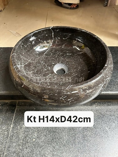 Bồn rửa mặt bằng đá tự nhiên chậu lavabo bằng đá 