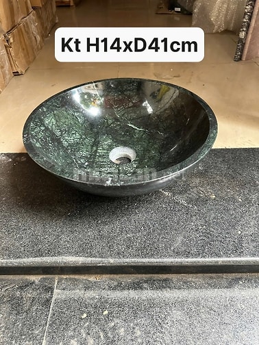 Bồn rửa mặt bằng đá tự nhiên chậu lavabo bằng đá 