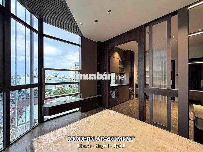 💥CĂN HỘ 1PN-STUDIO LUXURY TONE NÂU CỰC SANG -FULL NỘI THẤT CAO CẤP