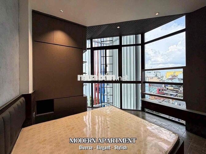💥CĂN HỘ 1PN-STUDIO LUXURY TONE NÂU CỰC SANG -FULL NỘI THẤT CAO CẤP
