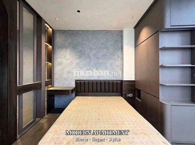 💥CĂN HỘ 1PN-STUDIO LUXURY TONE NÂU CỰC SANG -FULL NỘI THẤT CAO CẤP
