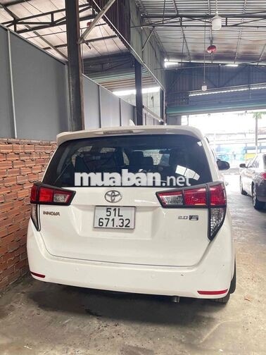 Toyota Innova E 2018 Số sàn Xăng Trắng