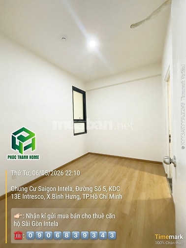 Giỏ Hàng Căn Hộ Saigon Intela (Sài Gòn Intela) chỉ từ 1,950 tỷ căn 50m
