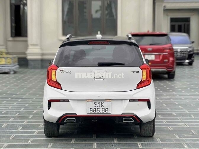 🔴 Kia Morning GT-Line 2022 Trắng 49.759 km