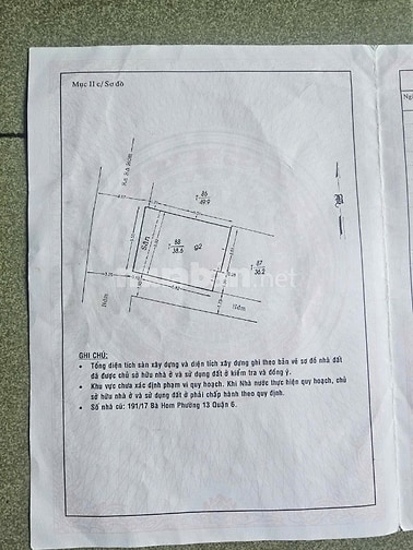 Nhà hẻm 185 Bà Hom - Ngay khu ẩm thực Q6, gần Khu Tên Lửa.
