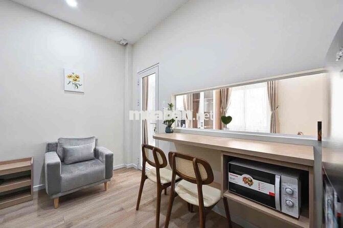 🐰CHDV BAN CÔNG TÁCH BẾP SIÊU ĐẸP 1 PHÒNG NGỦ TRỐNG SẴN