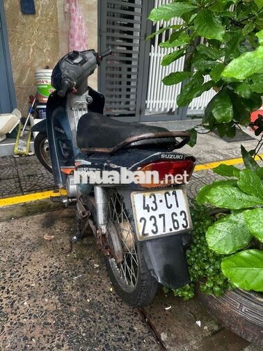 Suzuki Viva Xanh đen Xe số
