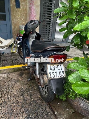 Suzuki Viva Xanh đen Xe số