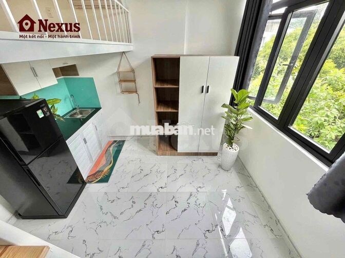 PHÒNG TRỌ GÁC SINH VIÊN FULL NỘI THẤT GẦN CÔNG VIÊN GIA ĐỊNH RỘNG RÃI
